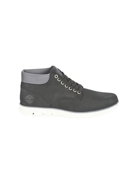 Botki Timberland skórzane szare