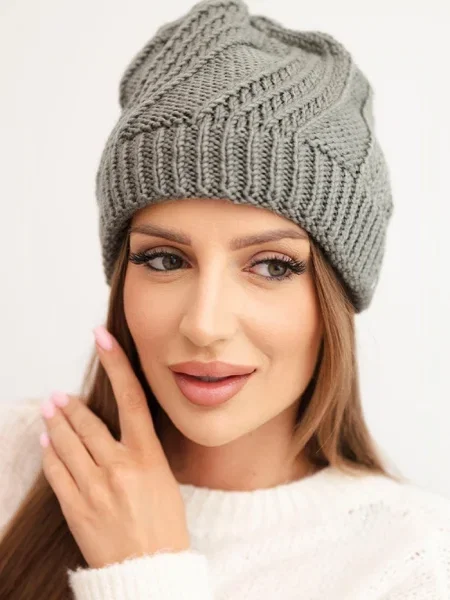 Căciulă Kesi de lână gri