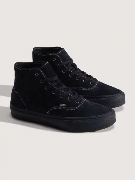 Vans Authentic Hi platnene superge moške semišaste črna