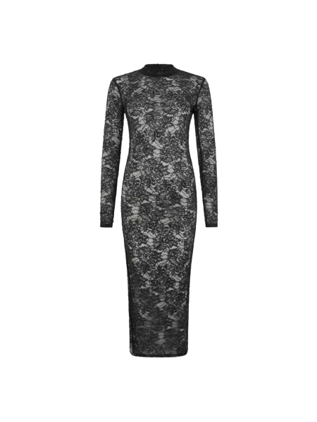 Sukienka maxi Philipp Plein czarna