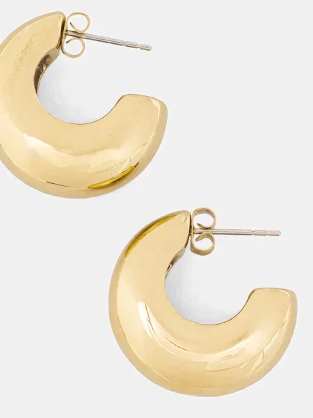 Trussardi сережки з нержавіючої сталі T-BOLD