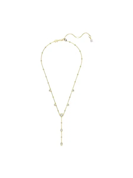 Naszyjnik Swarovski biznesowy żółty
