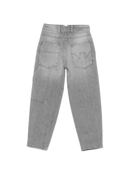 Jeansy dziecięce Emporio Armani szare