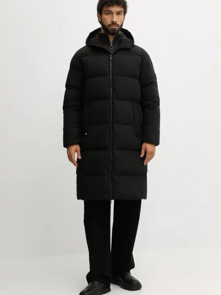 Pernata jakna Tommy Hilfiger za zimu crna