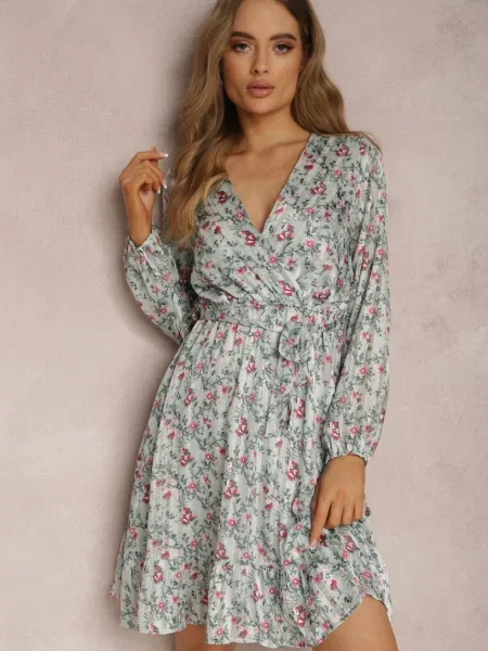 Rochie Mentă Meridarah verde