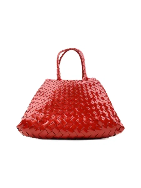 Torebka skórzana Dragon Diffusion czerwona