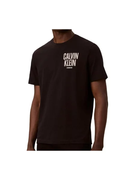 Calvin Klein Jeans Majica / bijela crna