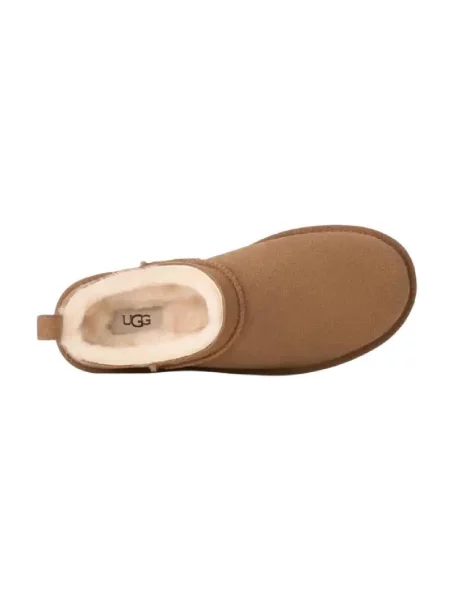 Pantofi Ugg din piele clasici maro