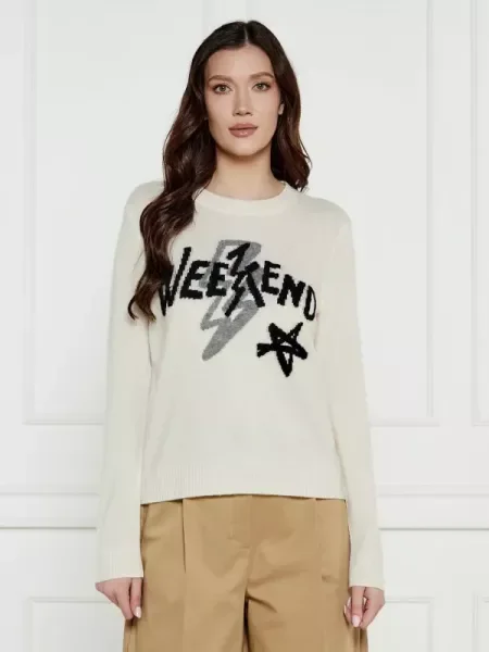 Weekend MaxMara Kasmír kötött pulóver KANSAS