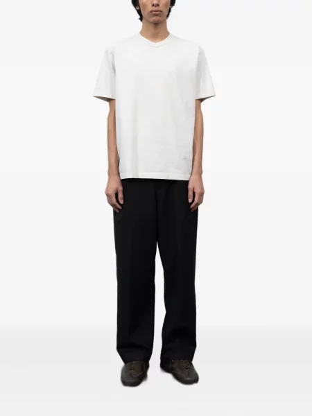 Tricou Lady White Co. cu decolteu rotund alb