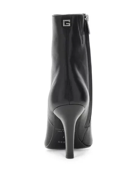 Cizme scurte Guess cu autograf negru