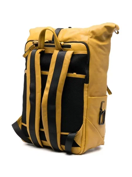 Rucsac Piquadro cu autograf galben