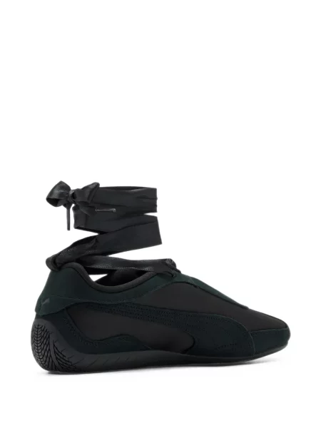 Sneakerși Puma Suede din piele de căprioară negru