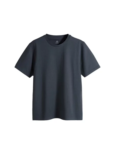 The Set Tricou Supima metalic gri