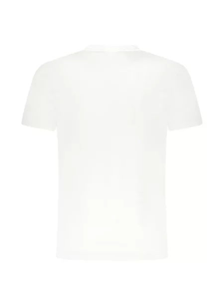 Tricou Cavalli Class cu imagine alb