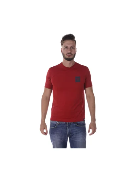 Koszulka Armani Jeans czerwona