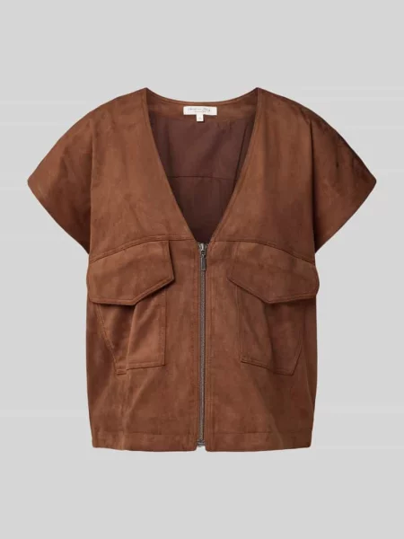 Kamizelka z imitacji skóry Christian Berg Woman