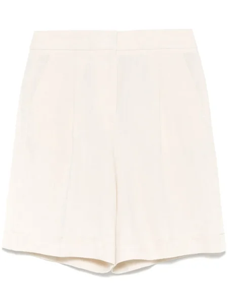 Pantaloni scurți Peserico de in plisate