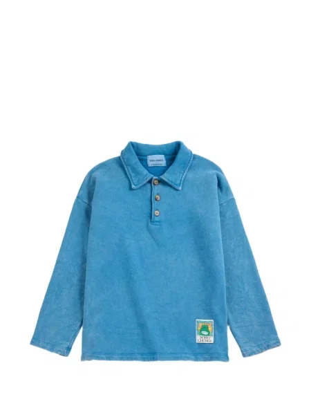 Koszulka polo dziecięca Bobo Choses niebieska