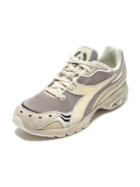 Buty do biegania Diadora zamszowe chunky do biegania beżowe