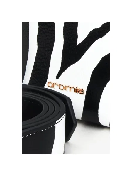 Сумка-відро шкіряна Cromia Barbara чорна