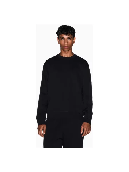 Bluza Armani Exchange z okrągłym dekoltem czarna