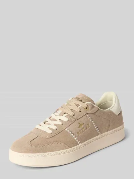 Sneakersy z Detale z logo Model PLAYME MIX' Replay beżowe