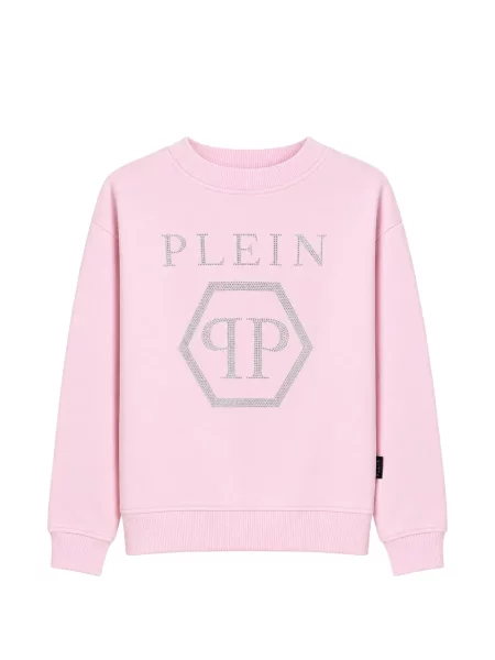 Sweter dziecięcy Philipp Plein różowy