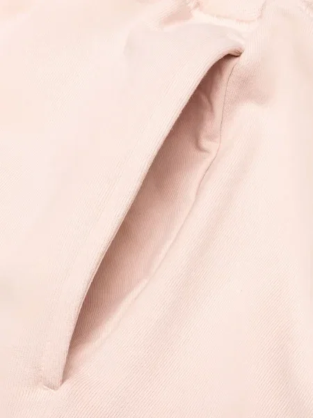 Pantaloni Stone Island cu strasuri roz