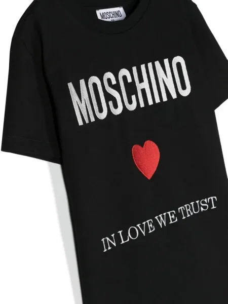 Koszulka dziecięca Moschino czarna
