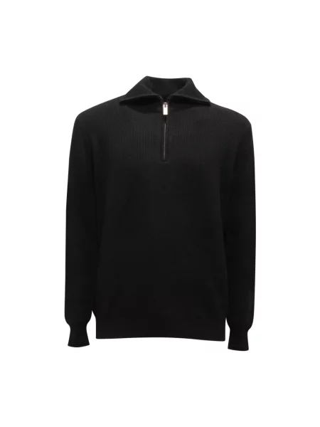 Sweter Paolo Pecora wełniany czarny