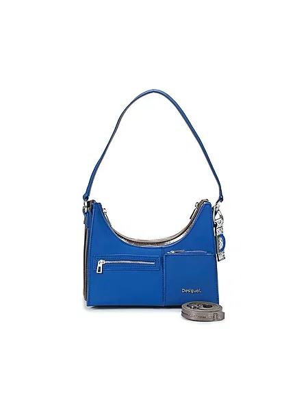 Pisemska torbica Desigual modra