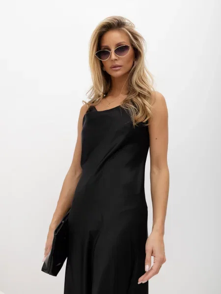 Koktel haljina Italy Moda crna