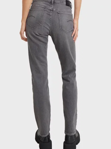 Прямі джинси G-star Raw сірі