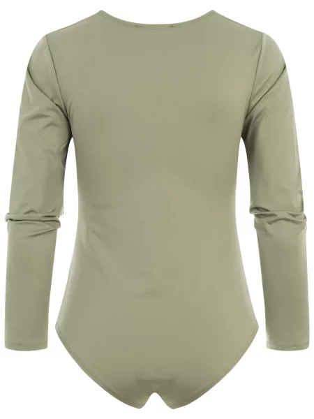Rövid body khaki