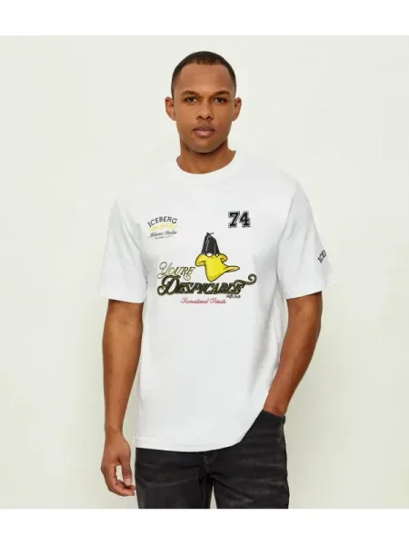 Iceberg Tricou | Iceberg X LOONEY TUNES alb