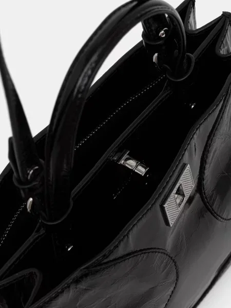 Zadig&Voltaire keresztpántos táska női bőr JACK fekete