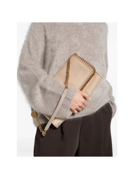 Shopperka Stella Mccartney beżowa
