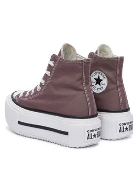 Converse Modne superge Chuck Taylor All Star Lift Double Stack rjava