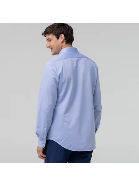 Рубашка Lacoste голубая