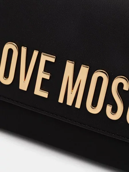 Кожаная сумка Love Moschino