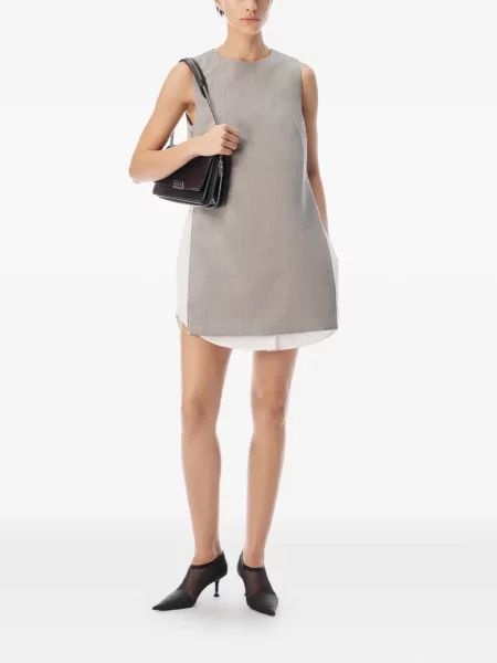 Rochie mini Alexander Wang gri