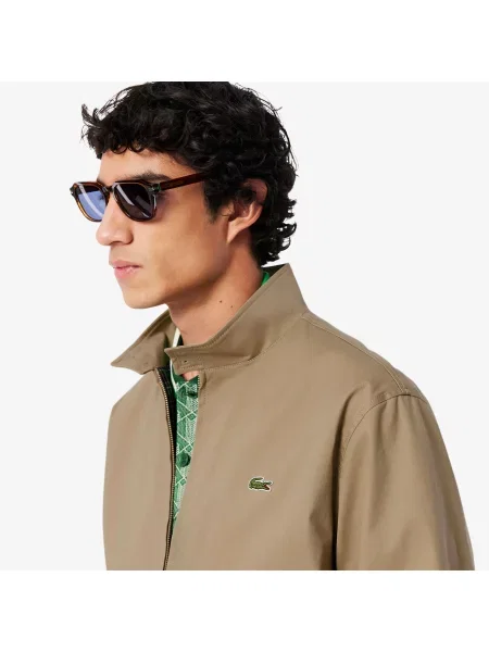 Lacoste Kurtka Lacoste brązowa