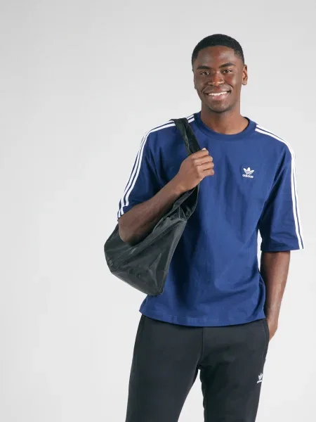 ADIDAS ORIGINALS Tričko Adicolor indigo biela