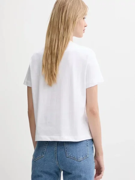 Calvin Klein Jeans tričko biela