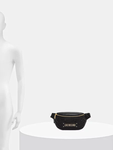 Кожаный ремень Love Moschino