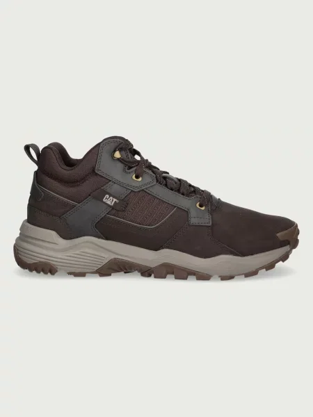 Botine Cat Footwear din piele maro