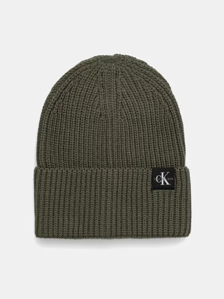 Calvin Klein Jeans Detská čiapka zelená