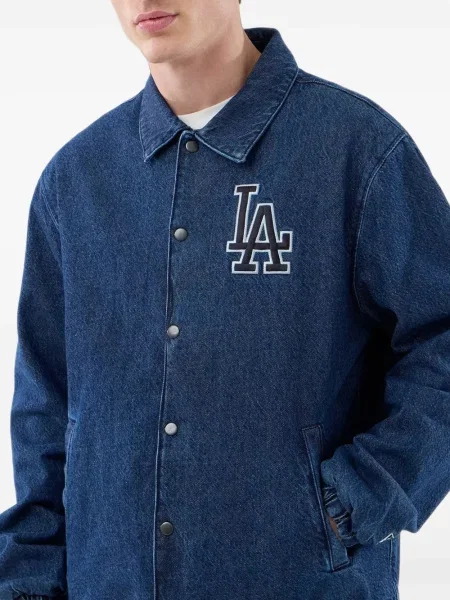 Traper jakna New Era Cap s autogramom plava