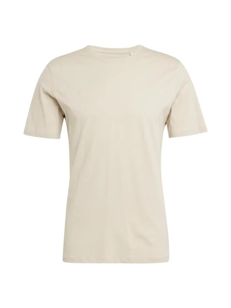 KnowledgeCotton Apparel Tricou grej bej